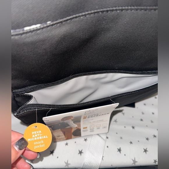 Petunia Picklebottom Meta Backpack Diaper Bag, Moon Leopard - Picture 6 of 10